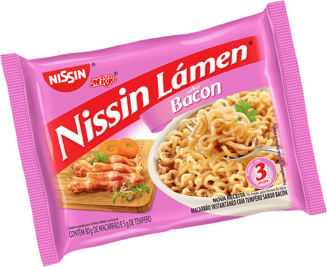 Embalagem Nissin Lámen Baocn