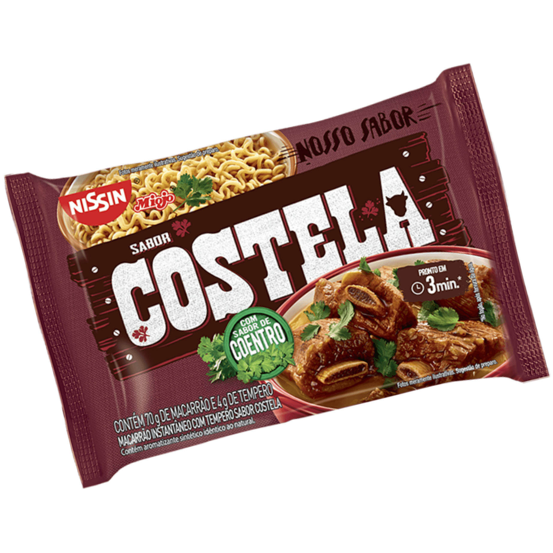Embalagem Nosso Sabor Costela