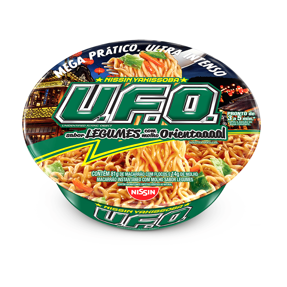 Embalagem UFO Legumes
