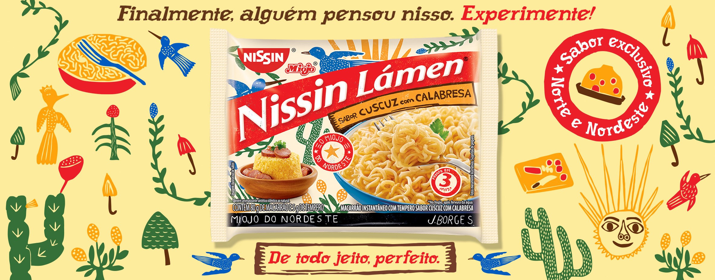 Cuscuz com Calabresa